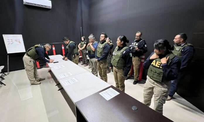 Elementos de la AEI son preparados de manera continua en «desarme, arme y mantenimiento preventivo» y en «técnicas de investigación&nbsp;policial»