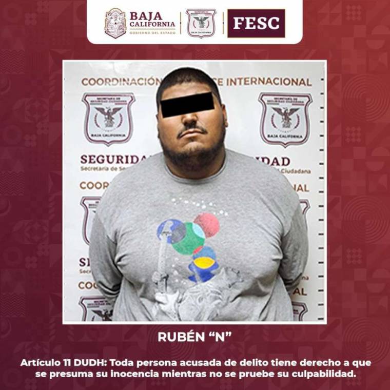 DETIENE ENLACE INTERNACIONAL A DOS PERSONAS FUGITIVAS NORTEAMERICANAS: SSCBC
