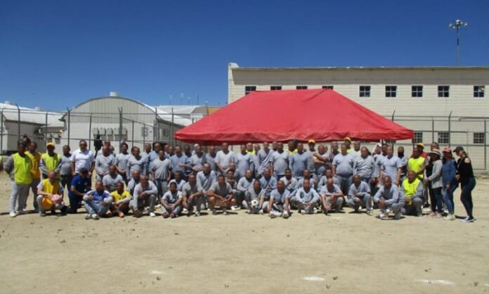 PROMUEVE CESISPE ACTIVIDADES DEPORTIVAS Y DE CONVIVENCIA EN EL CENTRO PENITENCIARIO EL HONGO&nbsp;II