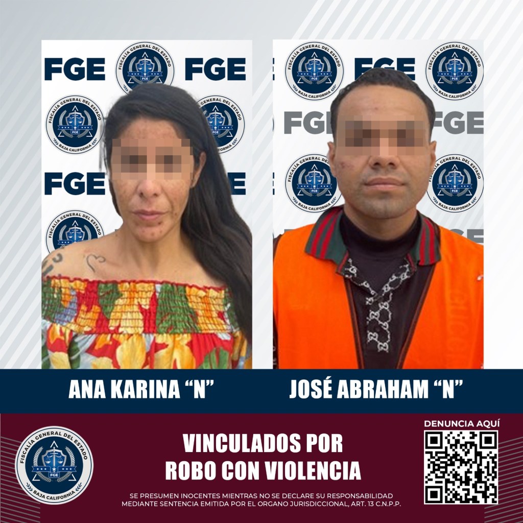 Pareja acusada de robo con violencia fue vinculada a&nbsp;proceso