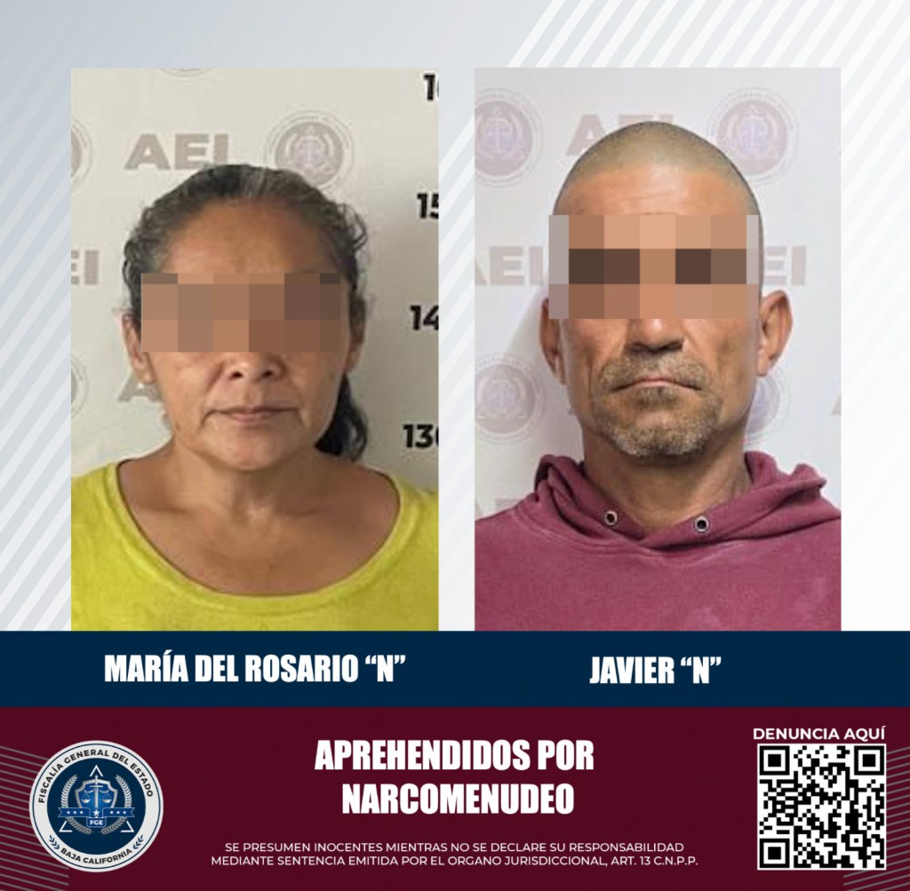 Investigaciones resultan en la detención de dos personas por&nbsp;narcomenudeo
