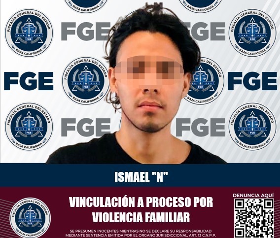 Obtiene la Fiscalía General del Estado vinculación a proceso para imputado por violencia&nbsp;familiar