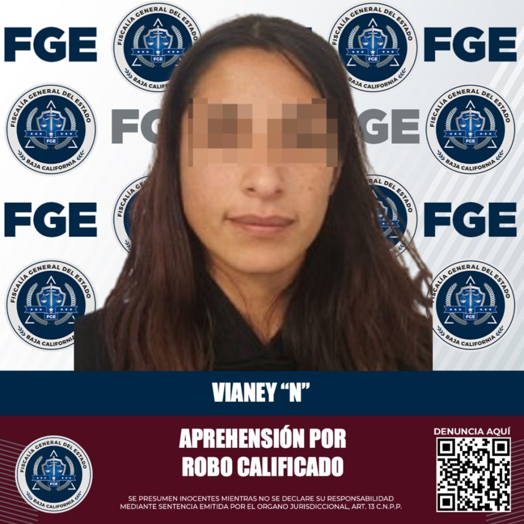 Cumplimenta AEI orden de aprehensión contra mujer por robo&nbsp;calificado