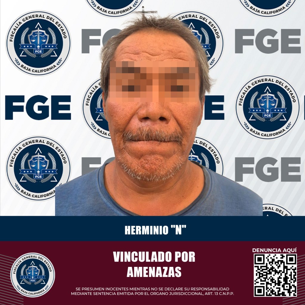 Logra FGE prisión preventiva contra imputado por el delito de&nbsp;amenazas