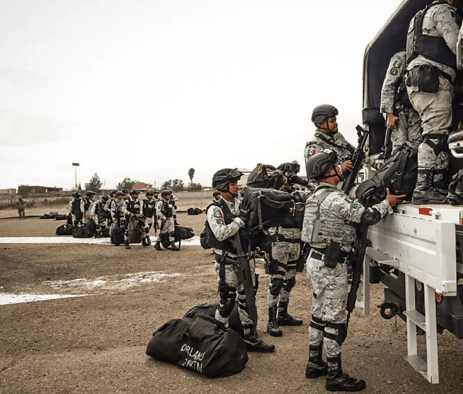 La Guardia Nacional realizó un decomiso de metanfetamina y cocaína con un peso superior a la media&nbsp;tonelada