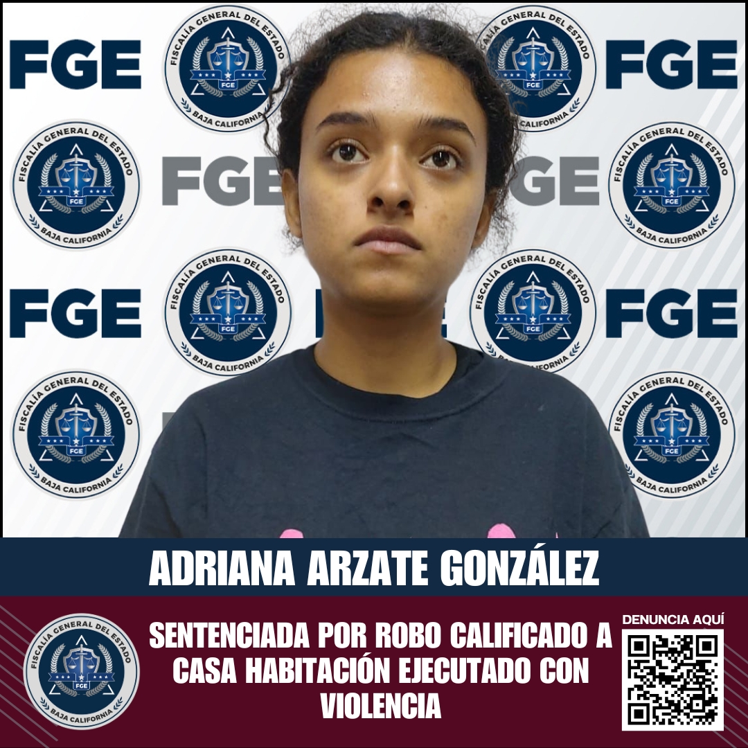 FGE obtiene sentencia contra mujer por robo calificado a casa ...