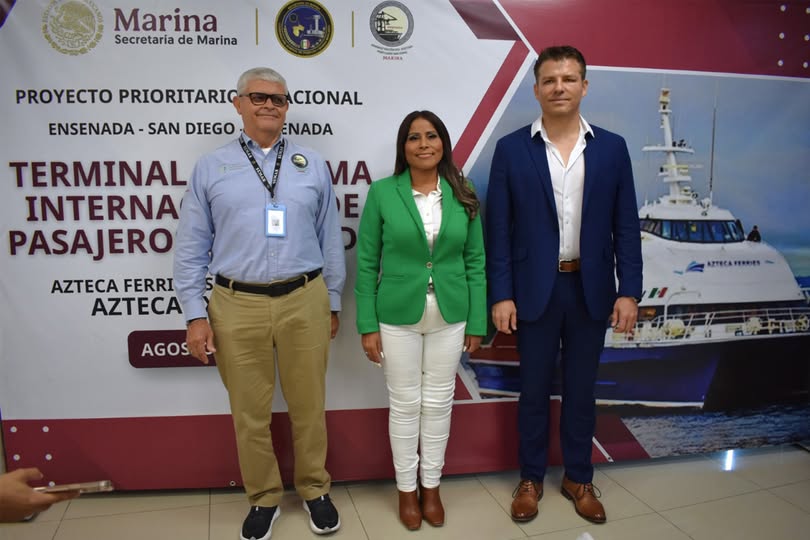 Presentan primer ferry transfronterizo que conectará Ensenada y San&nbsp;Diego