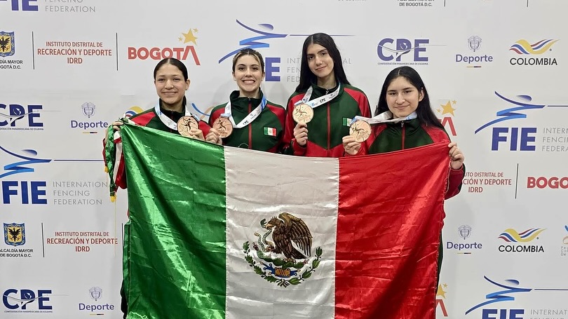 Baja California conquista medalla de bronce en sable por equipos femenil en el Panamericano Junior y Cadete de&nbsp;Esgrima