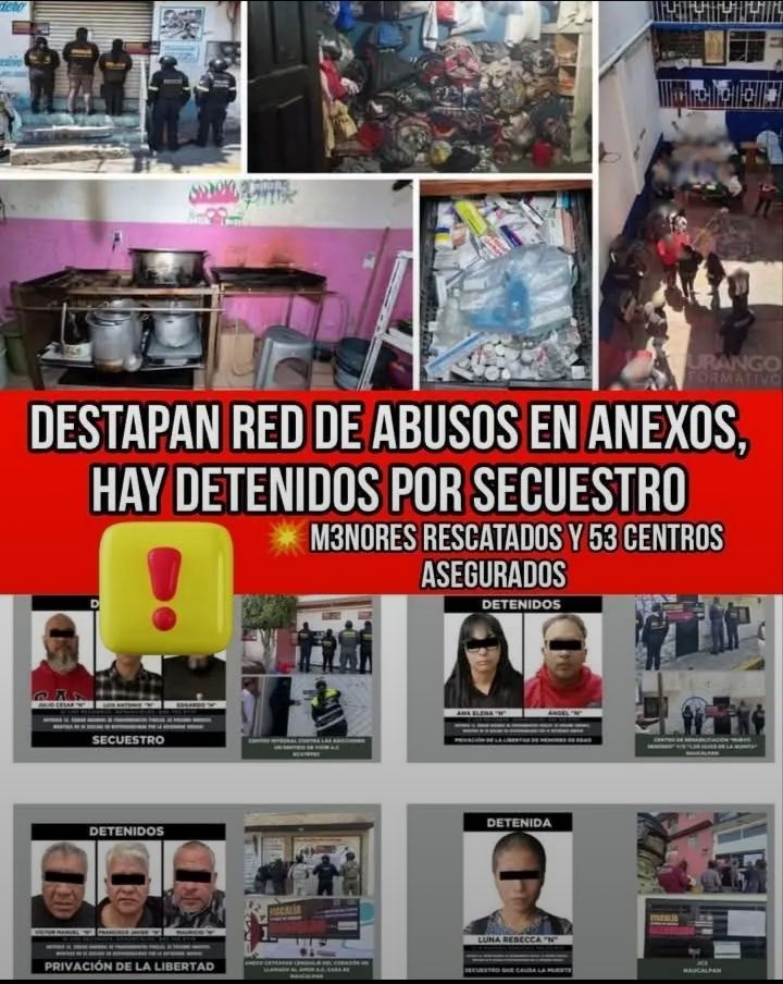 Denuncian abusos y negligencia en centros de rehabilitación de&nbsp;Toluca