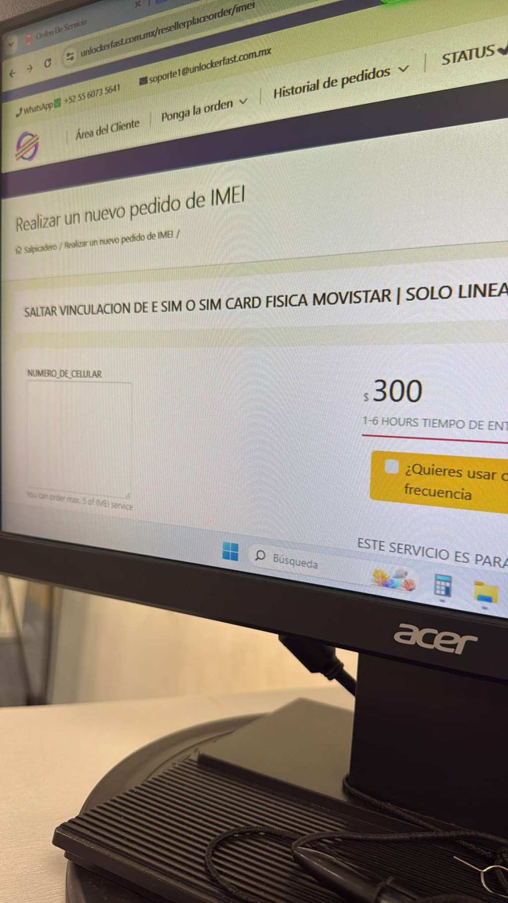 SALTAN EL REGISTRO TELEFÓNICO POR 300 PESOS