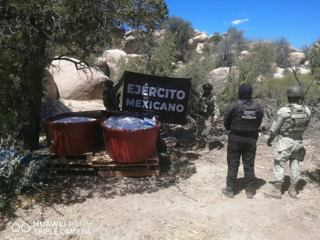 Localizan Narco laboratorio con más de una tonelada de cristal en&nbsp;Ensenada