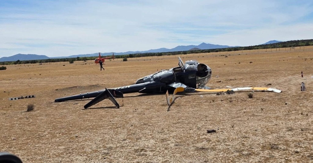 Se desploma helicóptero en la Baja 500
