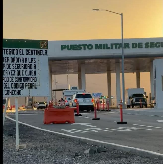 Punto de revisión el Centinela pasa a cargo de la Guardia Nacional, estaba siendo operado por&nbsp;SEDENA.