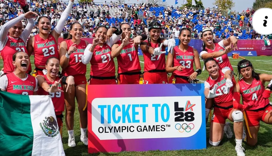 México hace historia y clasifica a Olímpicos en Flag Football&nbsp;Femenil